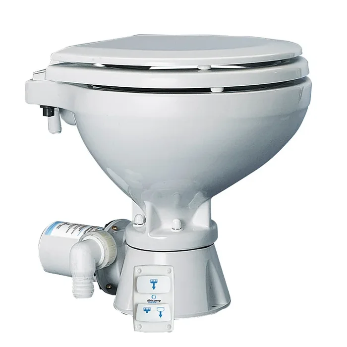 Albin Pump Marine Toilet Silent Electric Compact – 24V