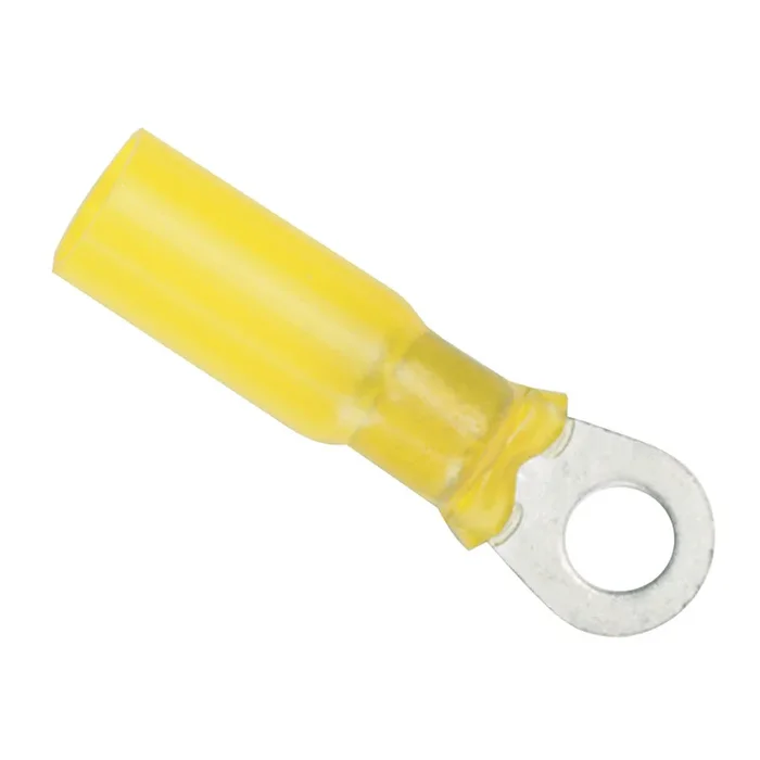 Ancor 12-10 Gauge – #10 Heat Shrink Ring Terminal – 25-Pack [312325]