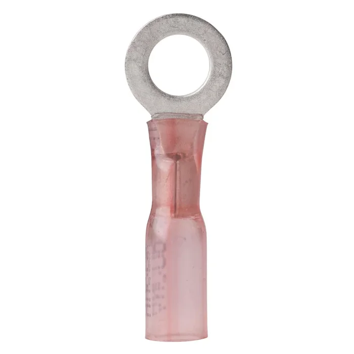 Ancor 22-18 Gauge – 3/8″ Heat Shrink Ring Terminal – 100-Pack