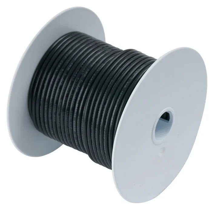 Ancor Black 4 AWG Battery Cable – 25′ [113002]