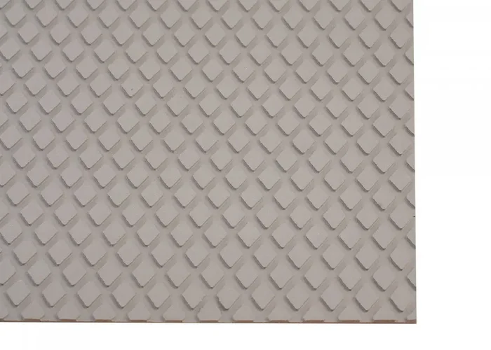 Anti-Slip Deck Covering / light grey / diamond pattern