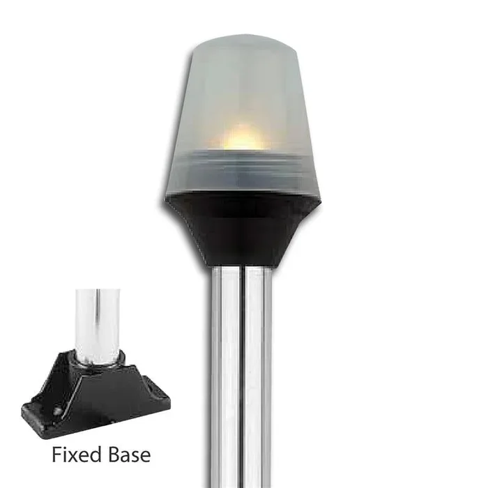 Attwood All-Round Fixed Base Pole Light – 8″