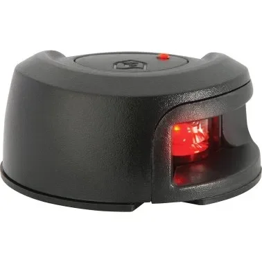 Attwood LightArmor – Navigation Light – Horizontal – Black – Red