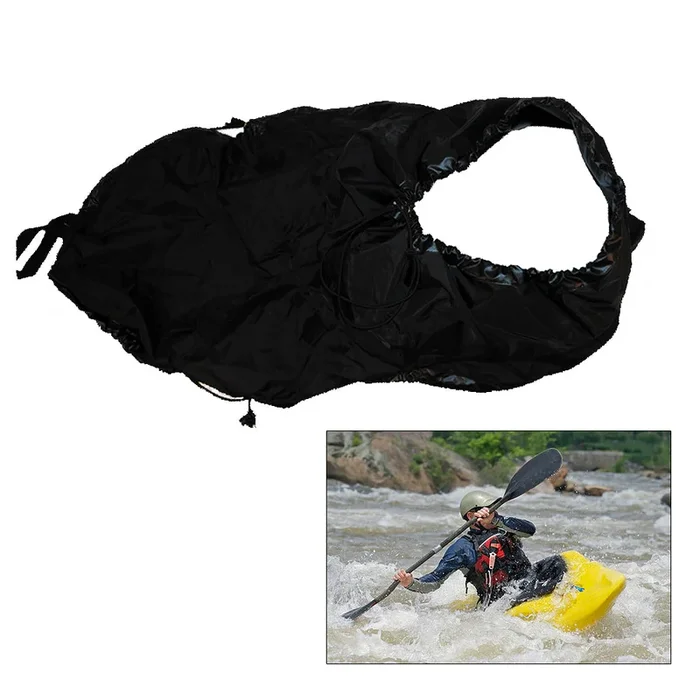 Attwood Universal Fit Kayak Spray Skirt – Black