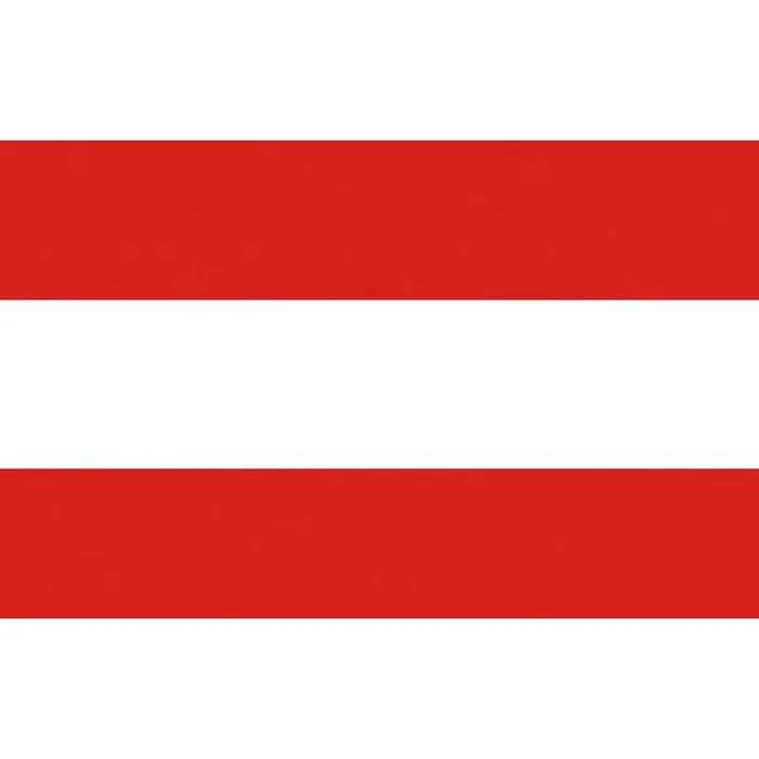 Austrian Flag – Durable Polyester Material with Indelible Colors for Marine Use by Osculati