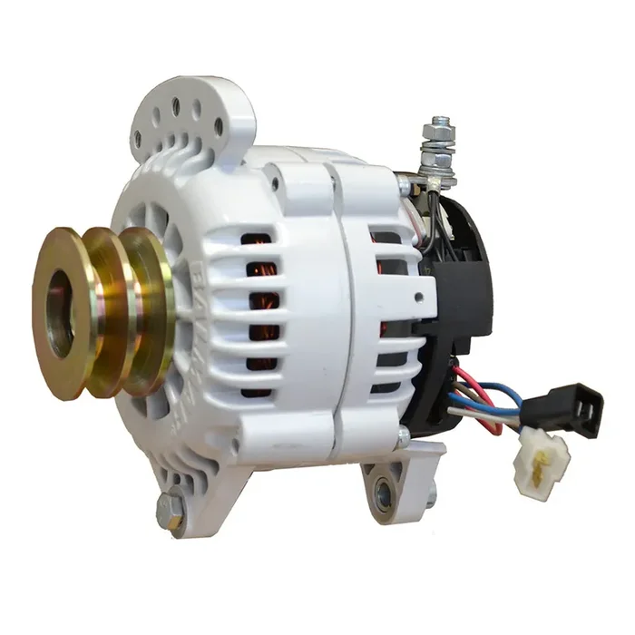 Balmar Alternator 100 AMP 12V 3.15″ Dual Foot Saddle Dual Pulley w/Isolated Ground – 60-120-DV