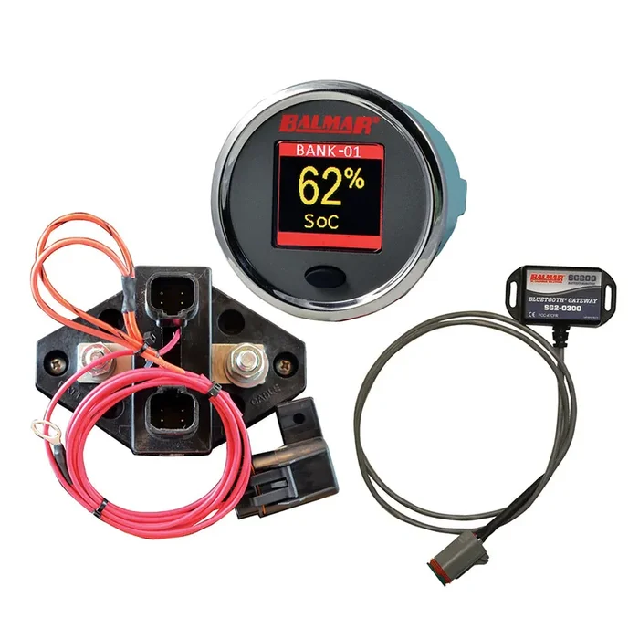 Balmar SG210 Battery Monitor Kit with Display Shunt Gateway – SG210