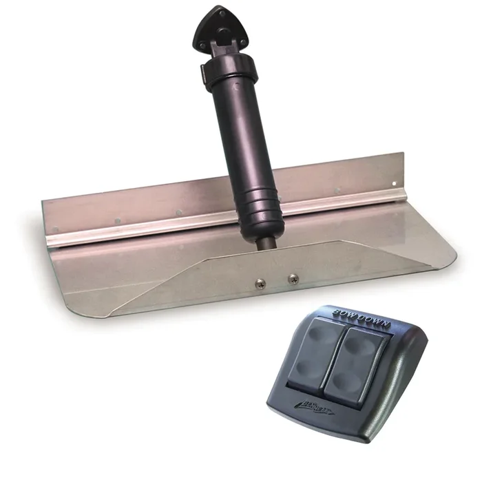 Bennett Trim Tab Kit 72″ x 12″ w/12VDC Dual Actuators & Euro Rocker Switch