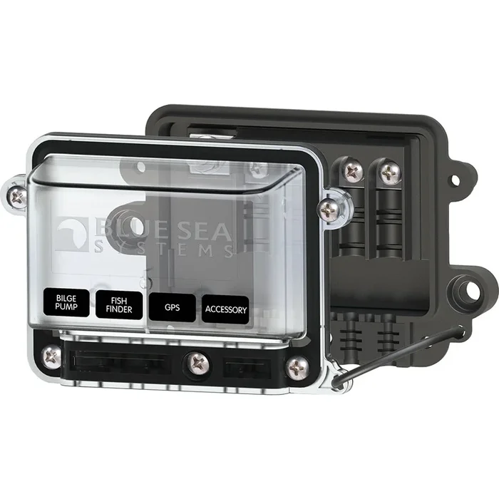Blue Sea 2356 Water Resistant BusBar – 100 Amp w/Cover [2356]