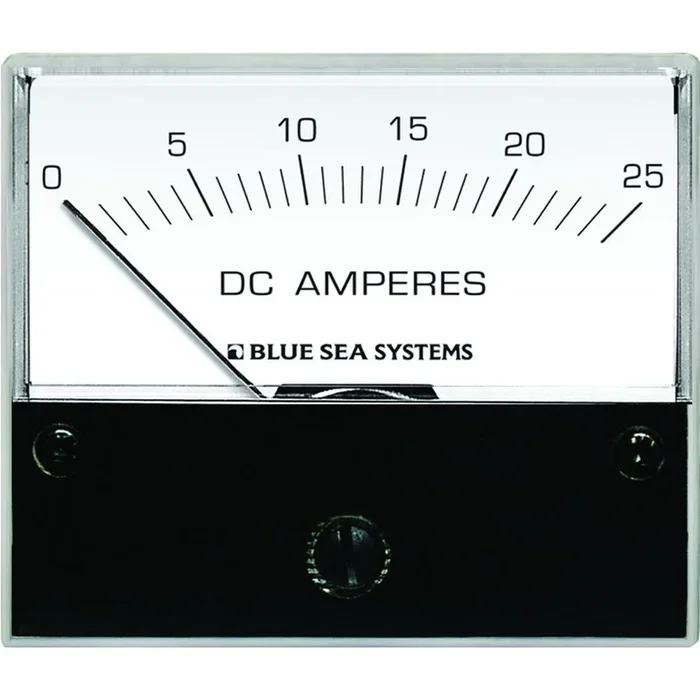 Blue Sea 8005 DC Analog Ammeter – 2-3/4″ Face, 0-25 Amperes DC [8005]
