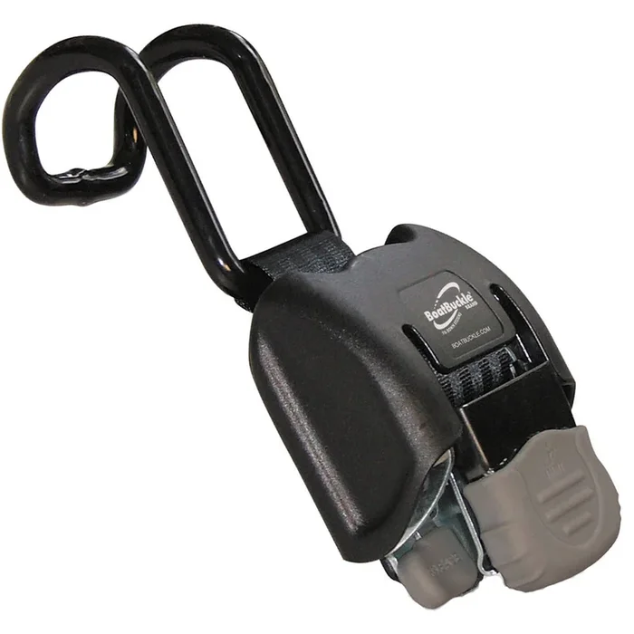 BoatBuckle G2 Retractable Gunwale Tie-Down – 2″-38″ – Pair [F14221]