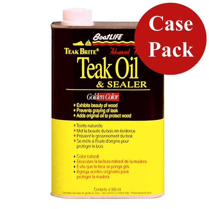 BoatLIFE Teak Brite® Advanced Formula Teak Oil – 32oz *Case of 12*