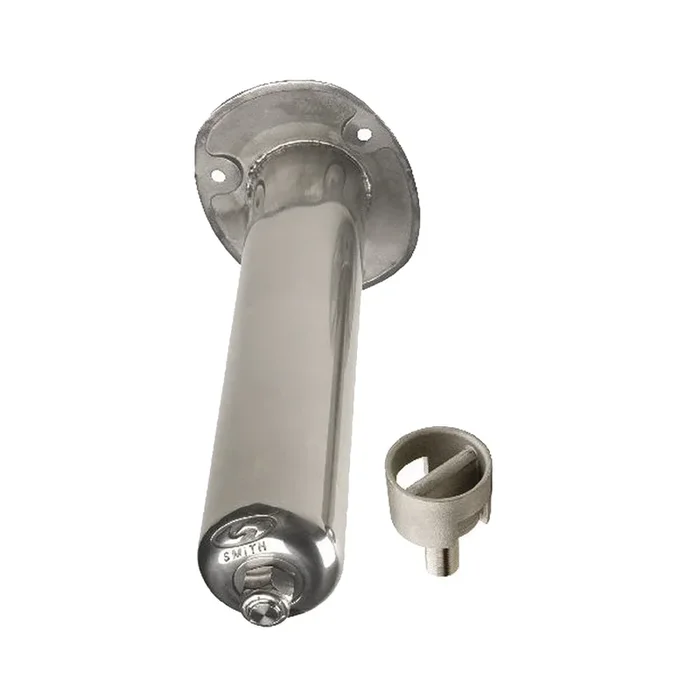 C.E. Smith Stainless Steel Flush Mount Rod Holder – 0 Degree