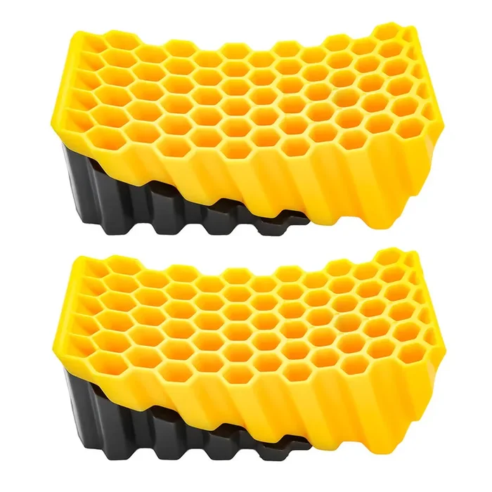 Camco Curved Leveler and Wheel Chock 2-Pack