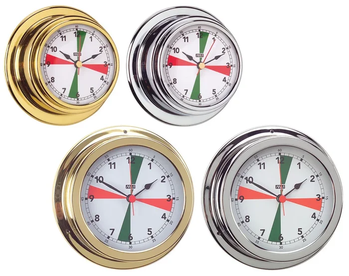 Clock RS Zone Brass 120mm