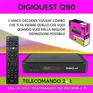 DECODER TIVUSAT DIGIQUEST 4K UHD Q90