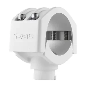 DS18 Hydro Clamp/Mount Adapter V2 for Tower Speaker – White