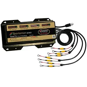 Dual Pro Sportsman Series Battery Charger – 40A – 4-10A-Banks – 12V-48V
