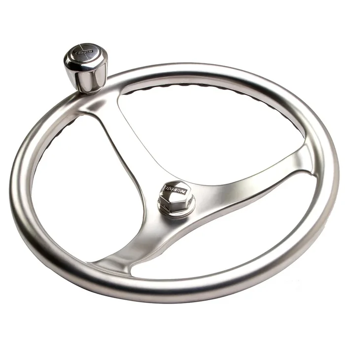 Edson Satin Finish ComfortGrip Powerwheel – 14.5″ w/Knob & Nut