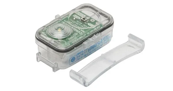 Electronic LED flashing light 70 x 38 x 37mm
