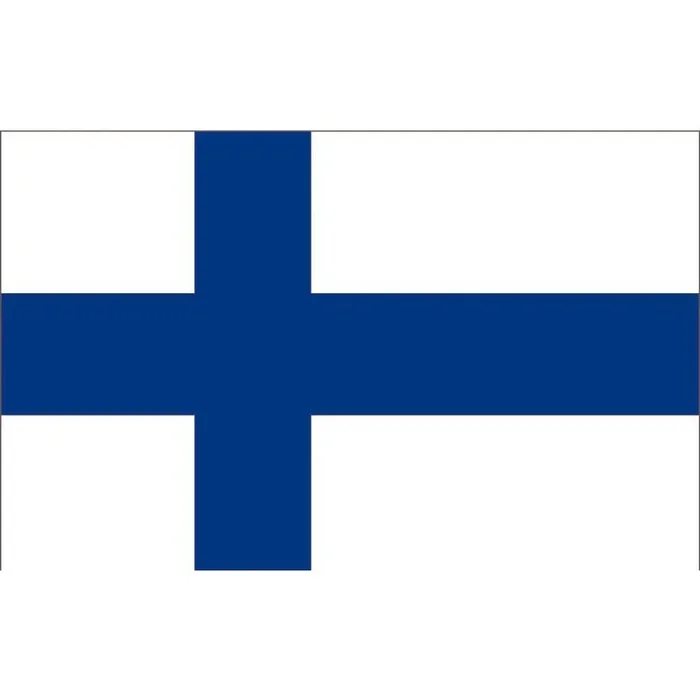 Finland Flag 40 x 60 cm – Durable Polyester with Indelible Colors for Nautical Use