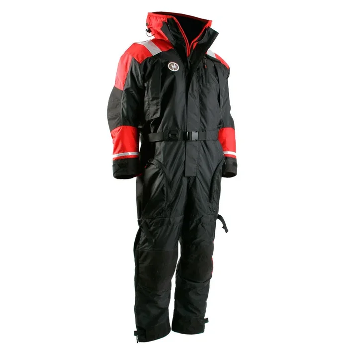 First Watch Anti-Exposure Suit – Black/Red – Medium
