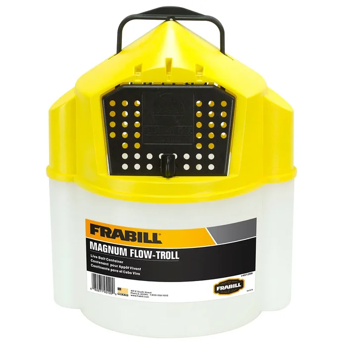 Frabill Magnum Flow Troll® Bucket – 10 Quart