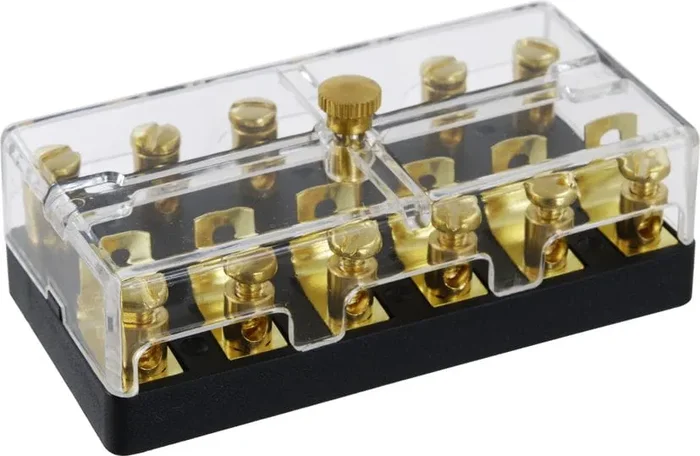 Fuse box for ceramic fuses