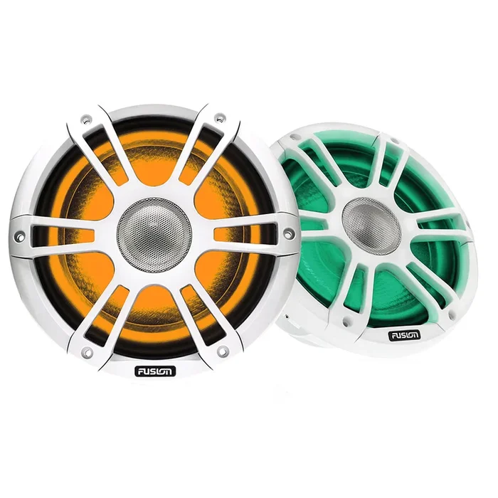 FUSION SG-FL652SPW Signature Series 3 – 6.5″ CRGBW Speakers – White Sports Grille