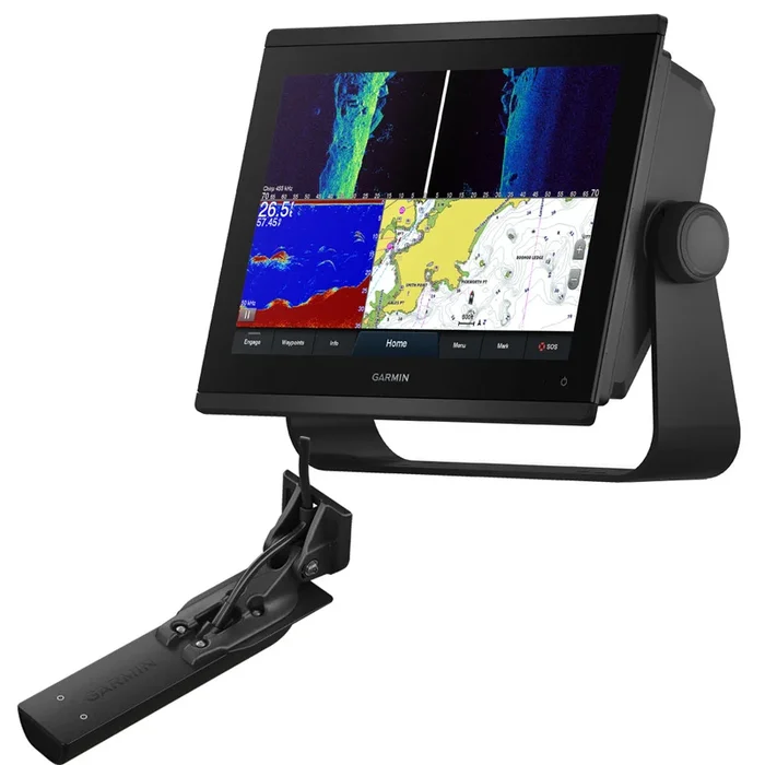 Garmin GPSMAP 1243xsv Combo GPS/Fishfinder – Preloaded US+Canada+Bahamas BlueChart g3 – LakeVu g3 w/GT56UHD-TM