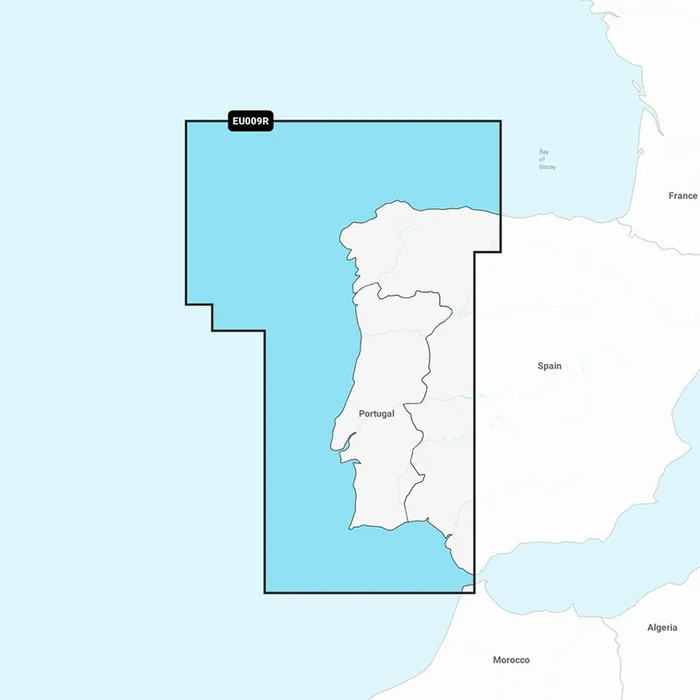 Garmin Navionics+ NSEU009R – Portugal & Spain, Northeast – Marine Chart
