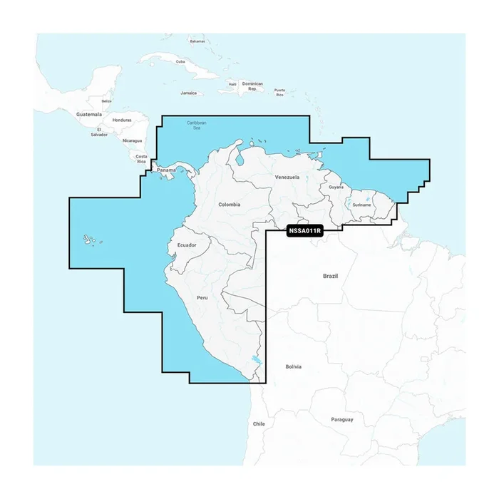 Garmin Navionics+™ NSSA011R South America (North)
