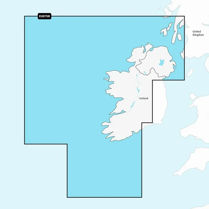 Garmin Navionics Vision+ NVEU075R – Ireland, West Coast