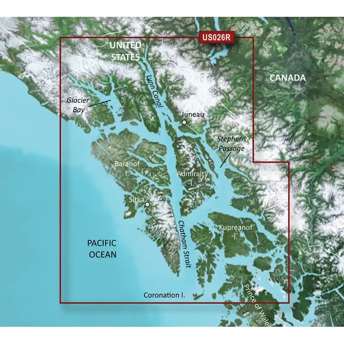 Garmin VUS026R – Wrangell / Juneau / Sitka – SD Card – 010-C0727-00 – 010-C0727-00
