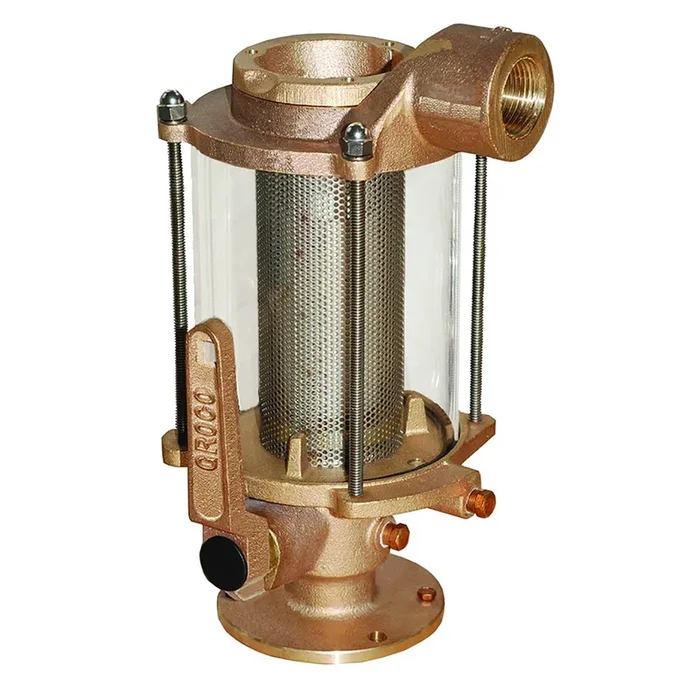 GROCO 1″ Ball Valve/Seacock Raw Water Strainer Combo [BVS-1000]
