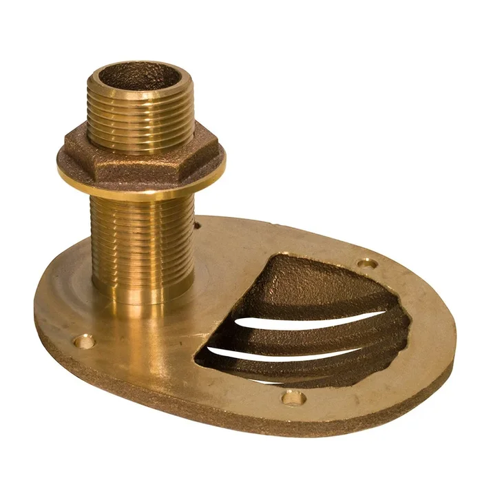 GROCO 1″ Bronze Combo Scoop Thru-Hull w/Nut [STH-1000-W]