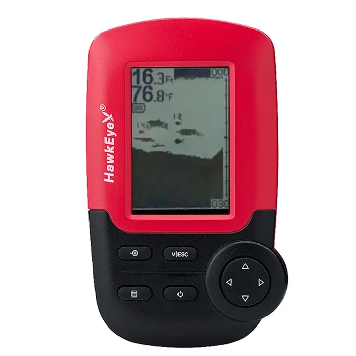 HawkEye FishTrax 1X Kayak Dot Matrix Portable Fish Finder