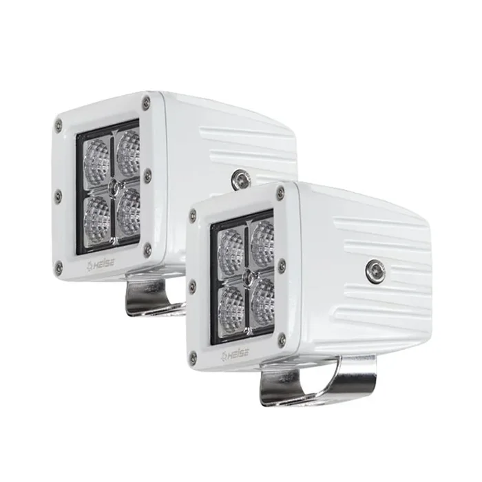 HEISE 4 LED Marine Cube Light w/Harness – 3″ – 2 Pack