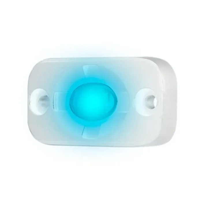 HEISE Marine Auxiliary Accent Lighting Pod – 1.5in x 3in – White/Blue