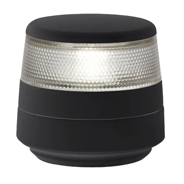 Hella Marine NaviLED 360 Compact All Round White Navigation Lamp – 2nm – Fixed Mount – Black Base