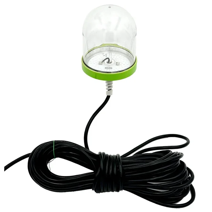 Hydro Glow LED Underwater Dock Light – 200W – 50′ Cord – Green