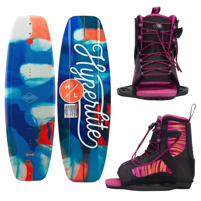 Hyperlite 2022 Divine Jr. Wakeboard w/Jinx Boot – 119cm