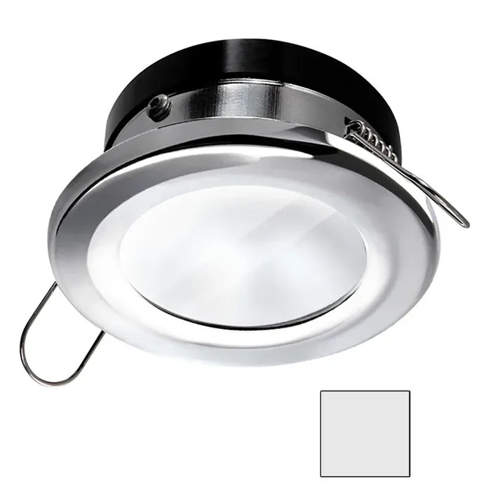i2Systems Apeiron A1110Z – 4.5W Spring Mount Light – Round – Cool White – Chrome Finish – A1110Z-11AAH