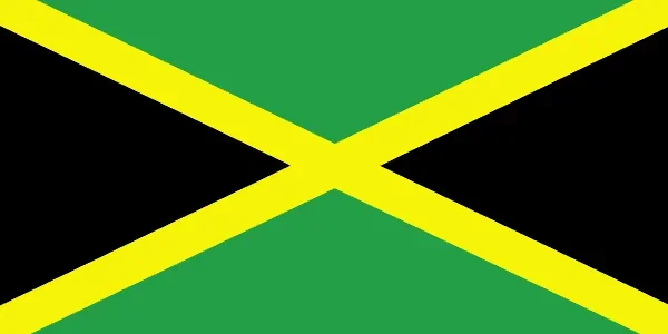 Jamaica Courtesy Flag