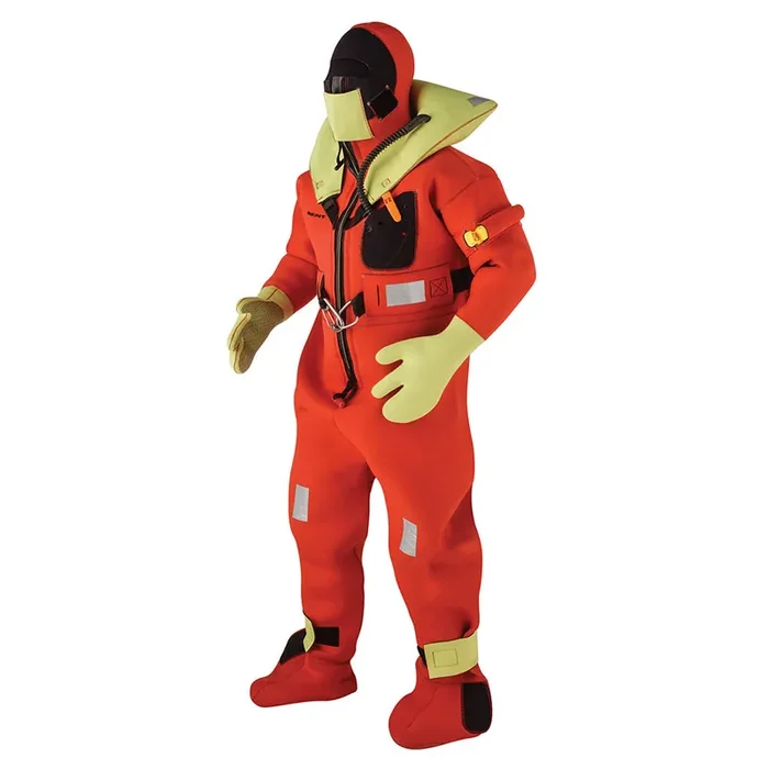 Kent Commerical Immersion Suit – USCG/SOLAS Version – Orange – Universal