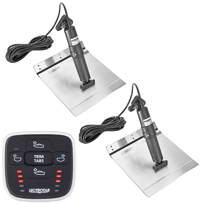 Lectrotab XKA Aluminum Alloy Trim Tab Kit w/MLC-1 Control – 12 x 18