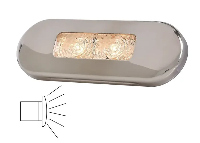 LED-Step Light, warm white / 12/24 V