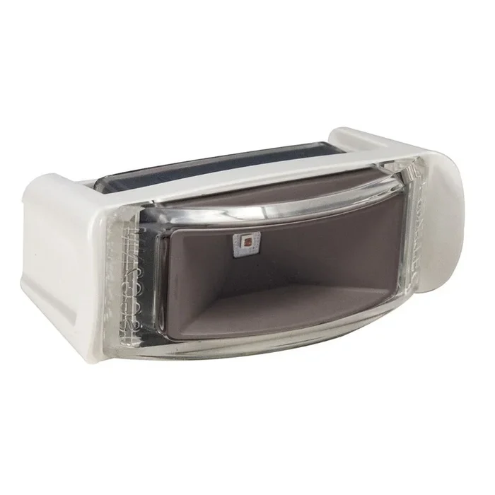Lumitec Contour Inset Navigation Light – Stern White – White Housing [101867]