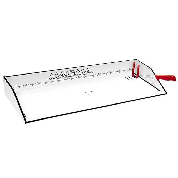 Magma Bait/Filet Mate Serving/Cutting Table – 31″ – White/Black