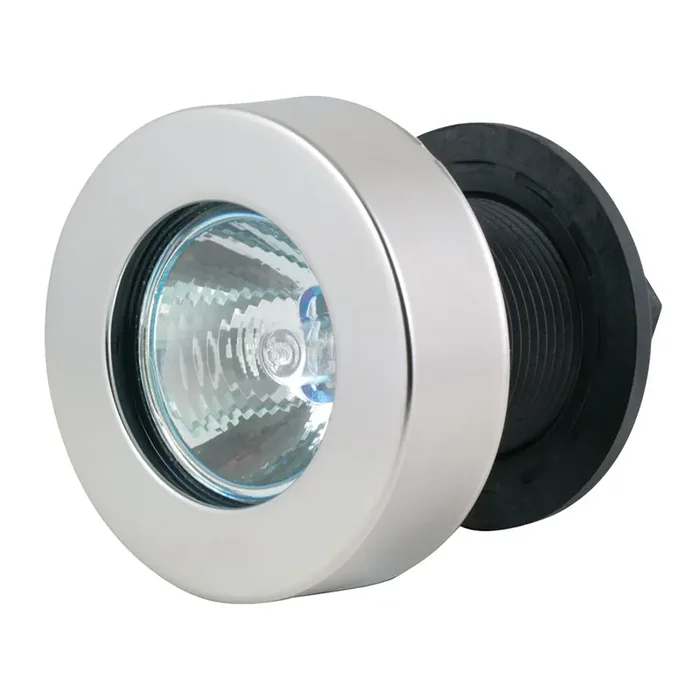Marinco Flush Mount Docking Lights – Flat Lens with Stainless Steel Frame